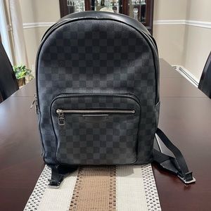 Louis Vuitton Josh Backpack Damier Graphite Canvas (TJ4188)